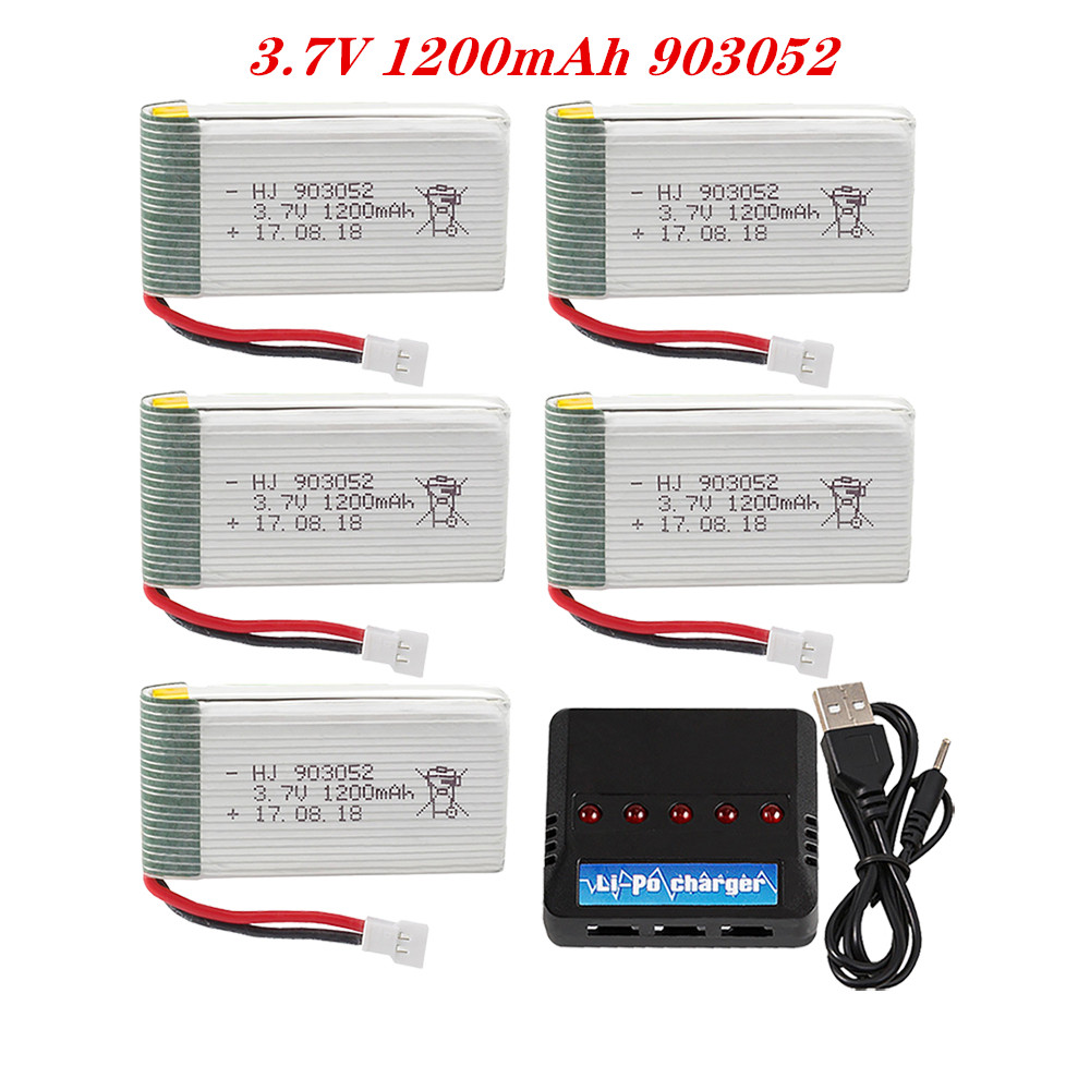 Rc Helicopter Charger - 3.7V 1200mah 903052 Lipo Battery Charger