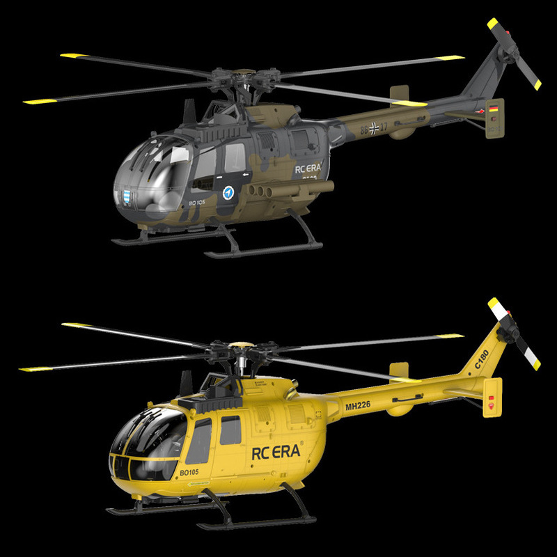 Rc Helicopter Single Rotor - Rcera Rc Helicopter Bo105 C180 6