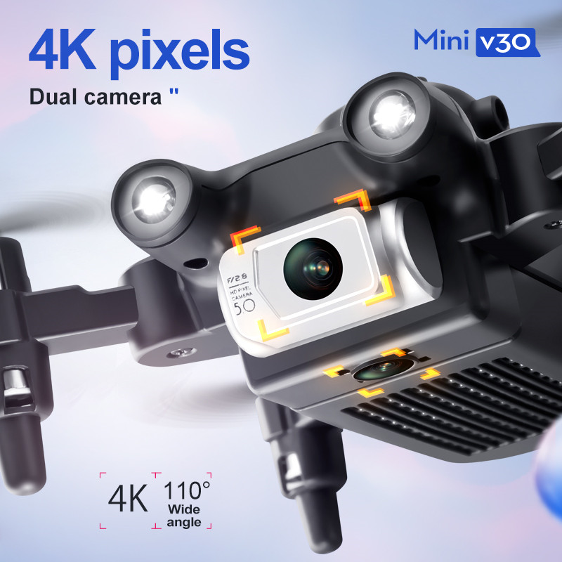 Mini V30 WiFi FPV Drone With 4 - Rc Helicopter Case avis et prix