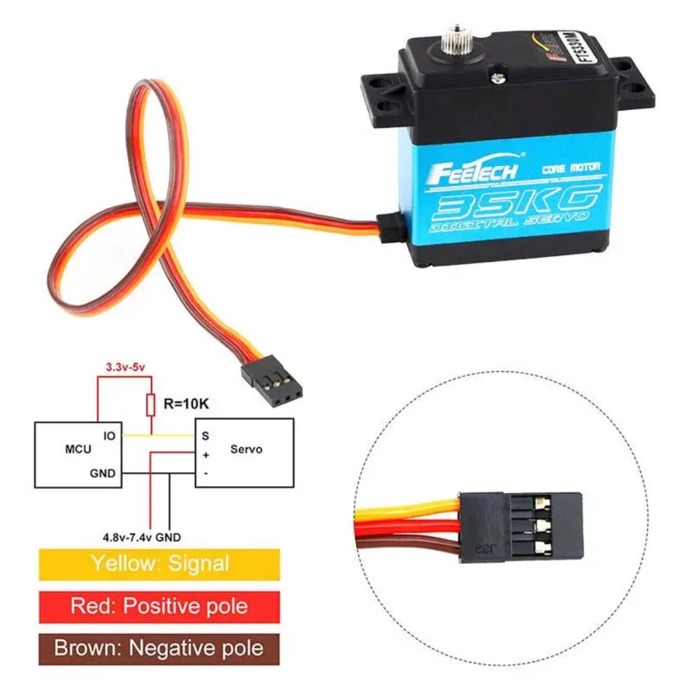 FEETECH FT5330M 35KG Digital S - Rc Helicopter Motor avis et prix