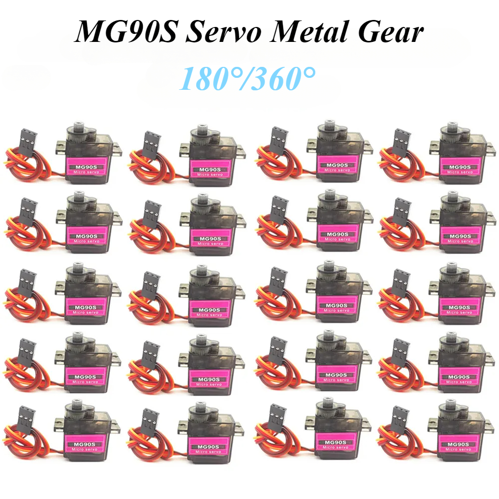 2/4/10/20/50Pcs MG90S Servo Al - Rc Helicopter Servo avis et prix