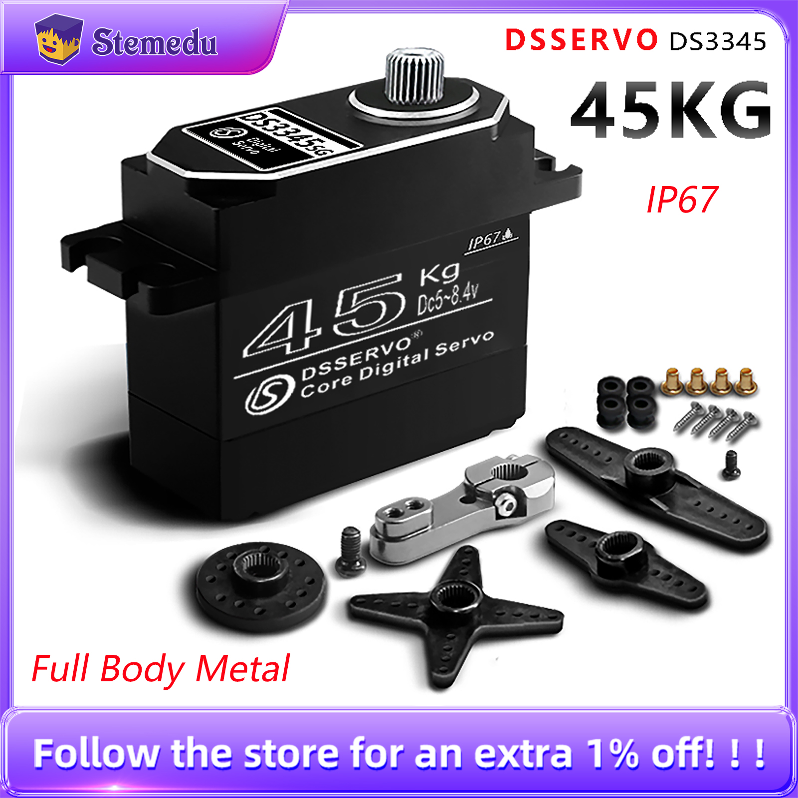 Dsservo IP67 Waterproof Servo  - Rc Helicopter Servo avis et prix