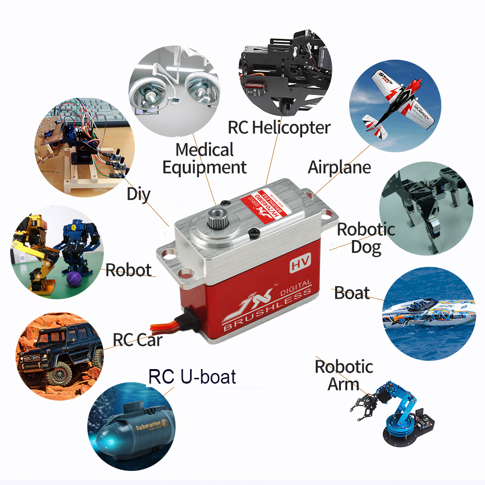 JX Servo BLS-HV7032/7046MG Bru - Rc Helicopter Large avis et prix
