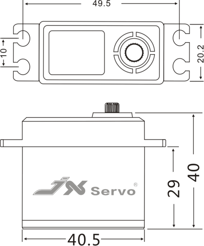 JX Servo CLS-6322HV 22KG High  - Rc Helicopter Motor avis et prix