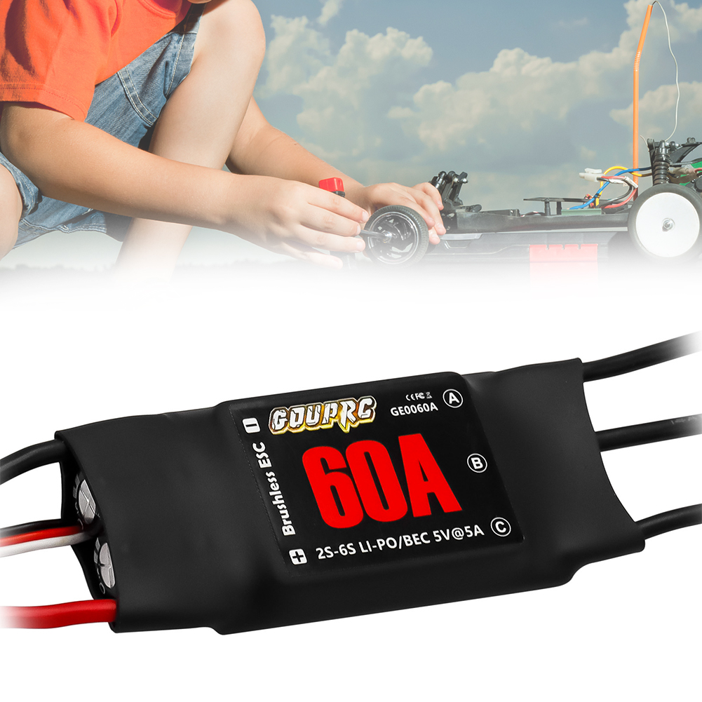60A Brushless ESC 2-6S Electri - Rc Helicopter Electric avis et prix