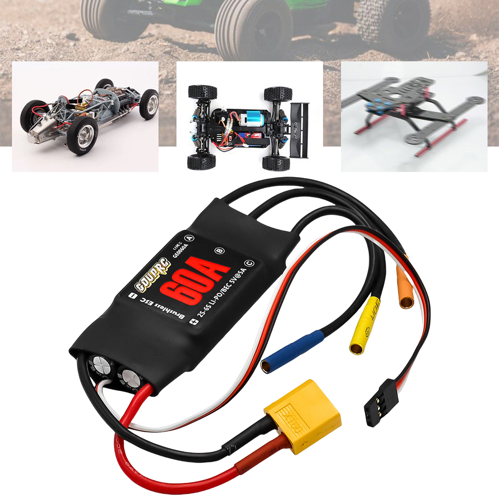 60A Brushless ESC 2-6S Electri - Rc Helicopter Electric avis et prix