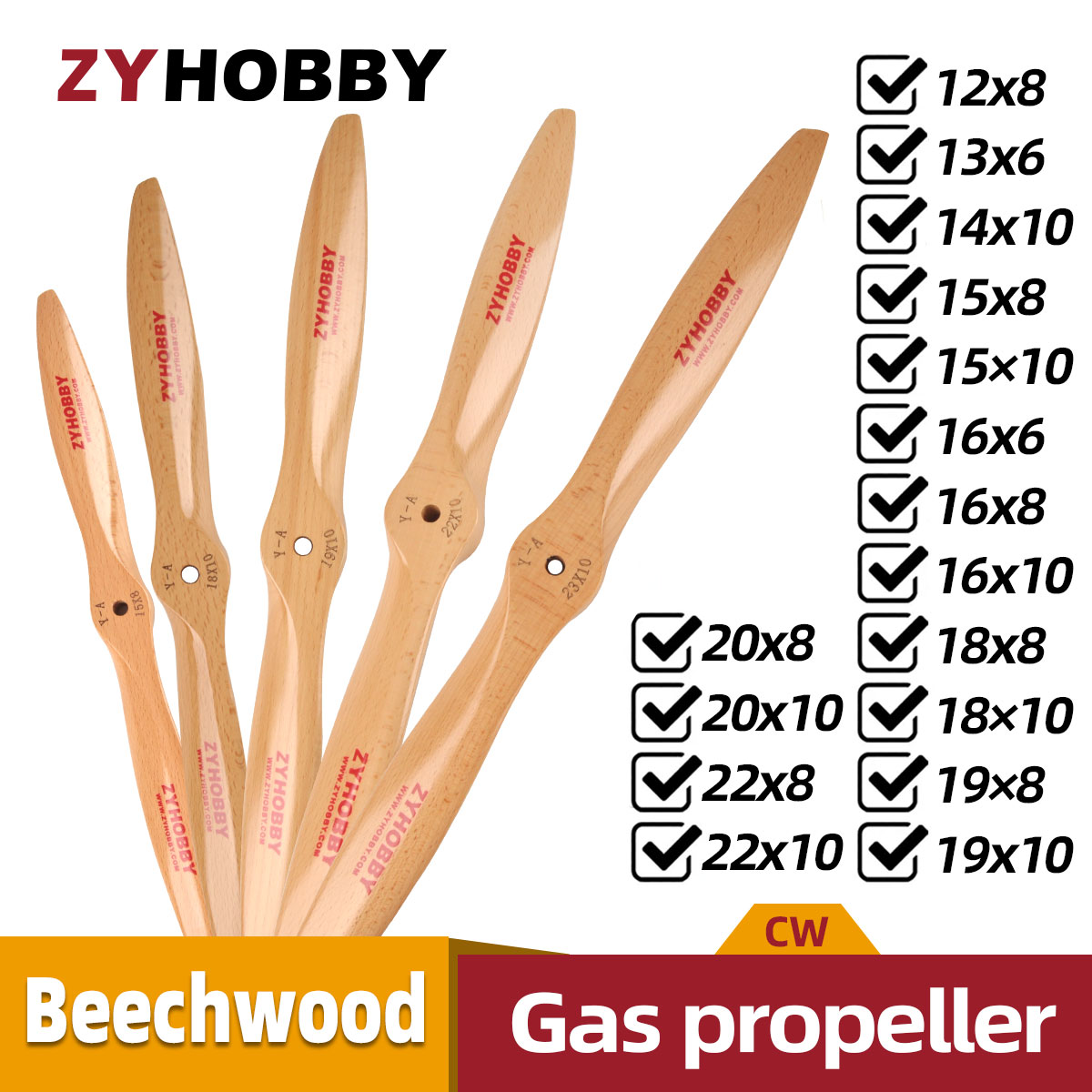 1Pc Wood Wooden Prop CW Propel - Rc Helicopter Bag avis et prix