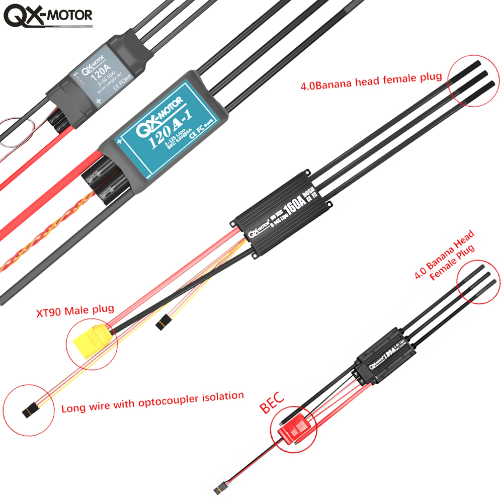 QX-MOTOR Brushless ESC series  - Rc Helicopter Battery avis et prix