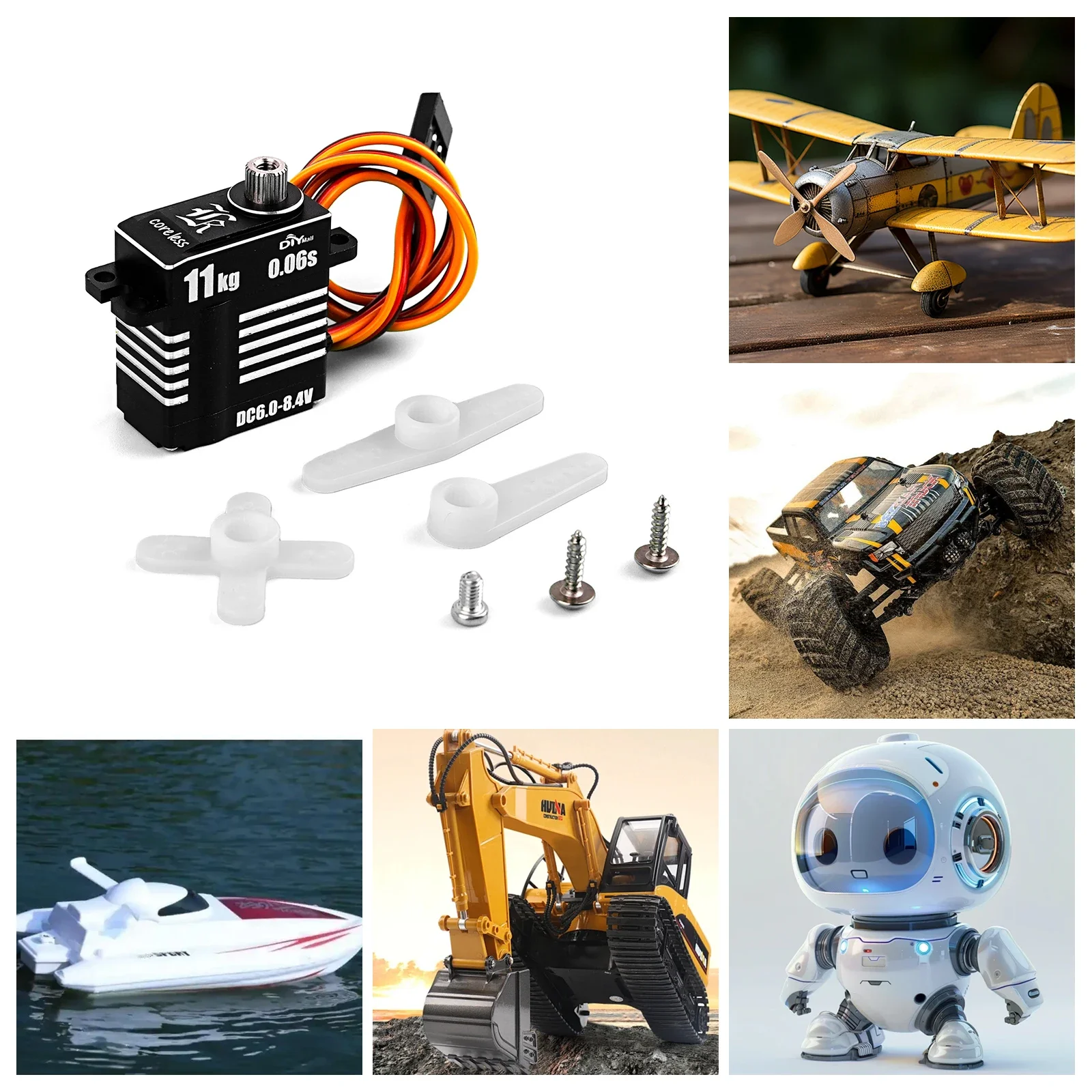 H-11 11KG Micro Digital Servo  - Rc Helicopter Servo avis et prix