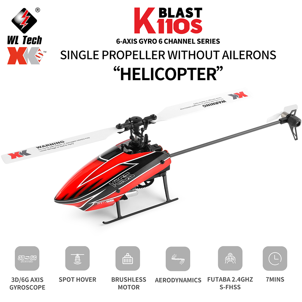 Wltoys XK K110S 6CH 3D 6G Syst - Rc Helicopter Large avis et prix