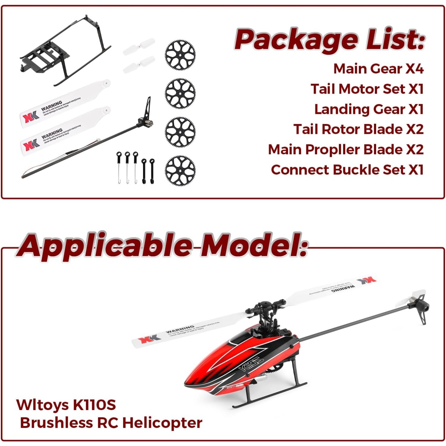 Spare Accessory Kit, Compatibl - Rc Helicopter Remote Control avis et prix