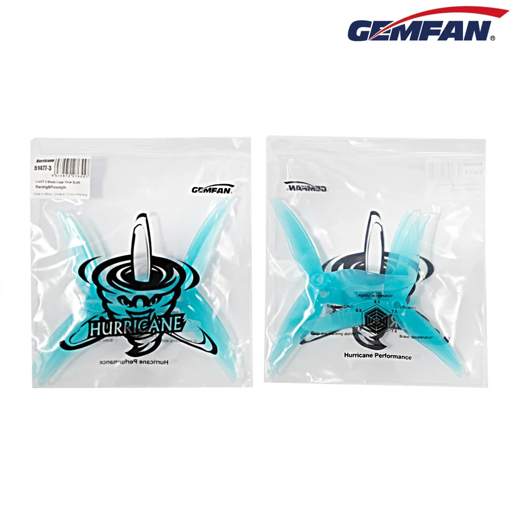 10Pairs (10CW + 10CCW) Gemfan  - Rc Helicopter Blade avis et prix