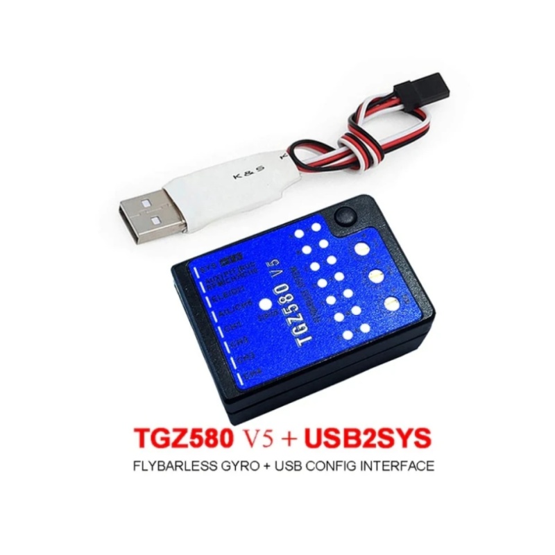 GZ580 V5 3-Axis Flybarless Gyr - Rc Helicopter Nitro avis et prix