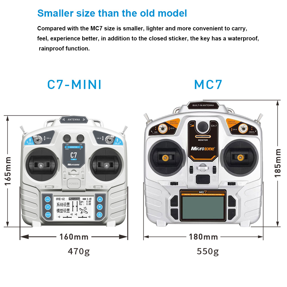 MicroZone MC7 Controller C7 MI - Rc Helicopter Battery avis et prix