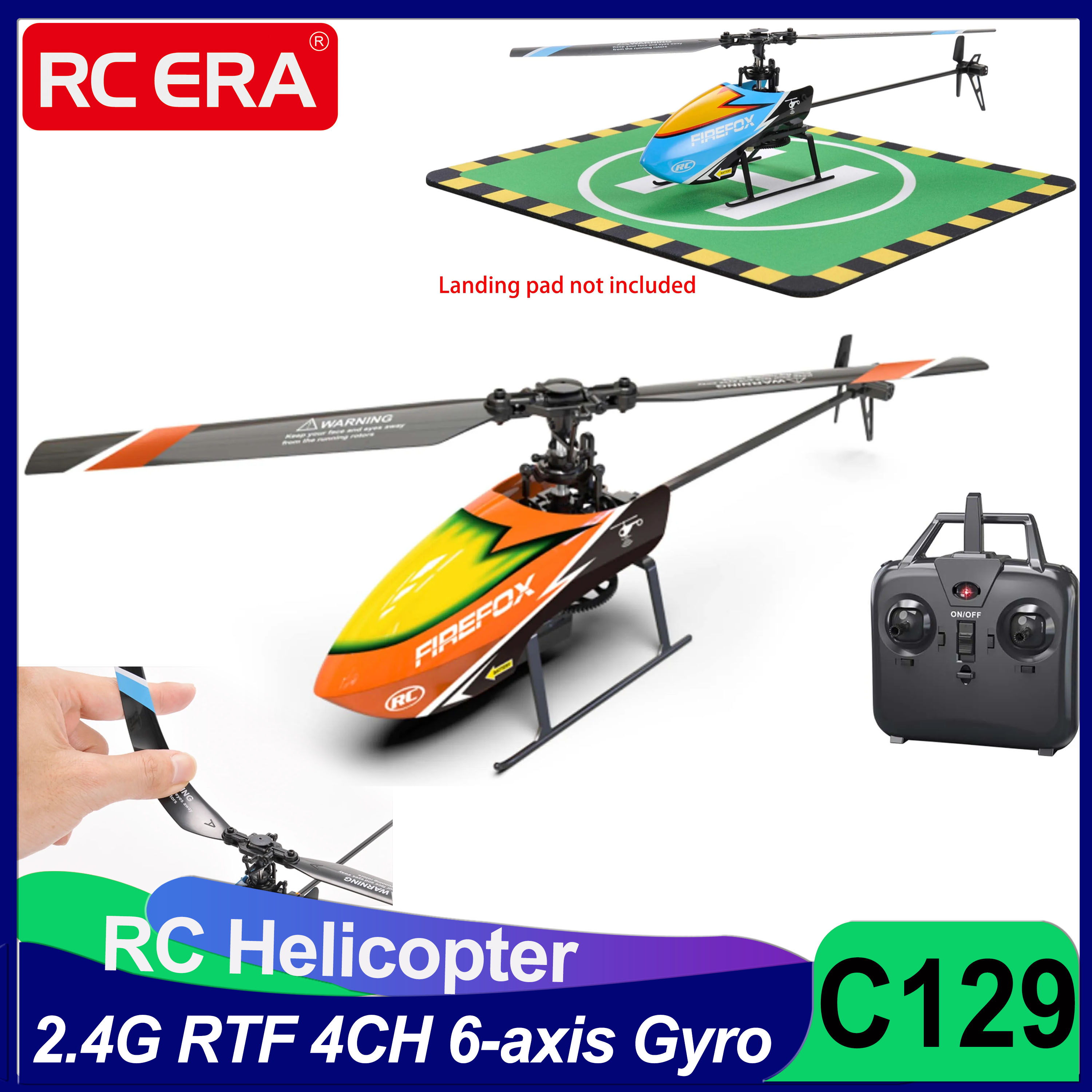 C129 RC Helicopter RTF 4CH 6-a - Rc Helicopter Large avis et prix