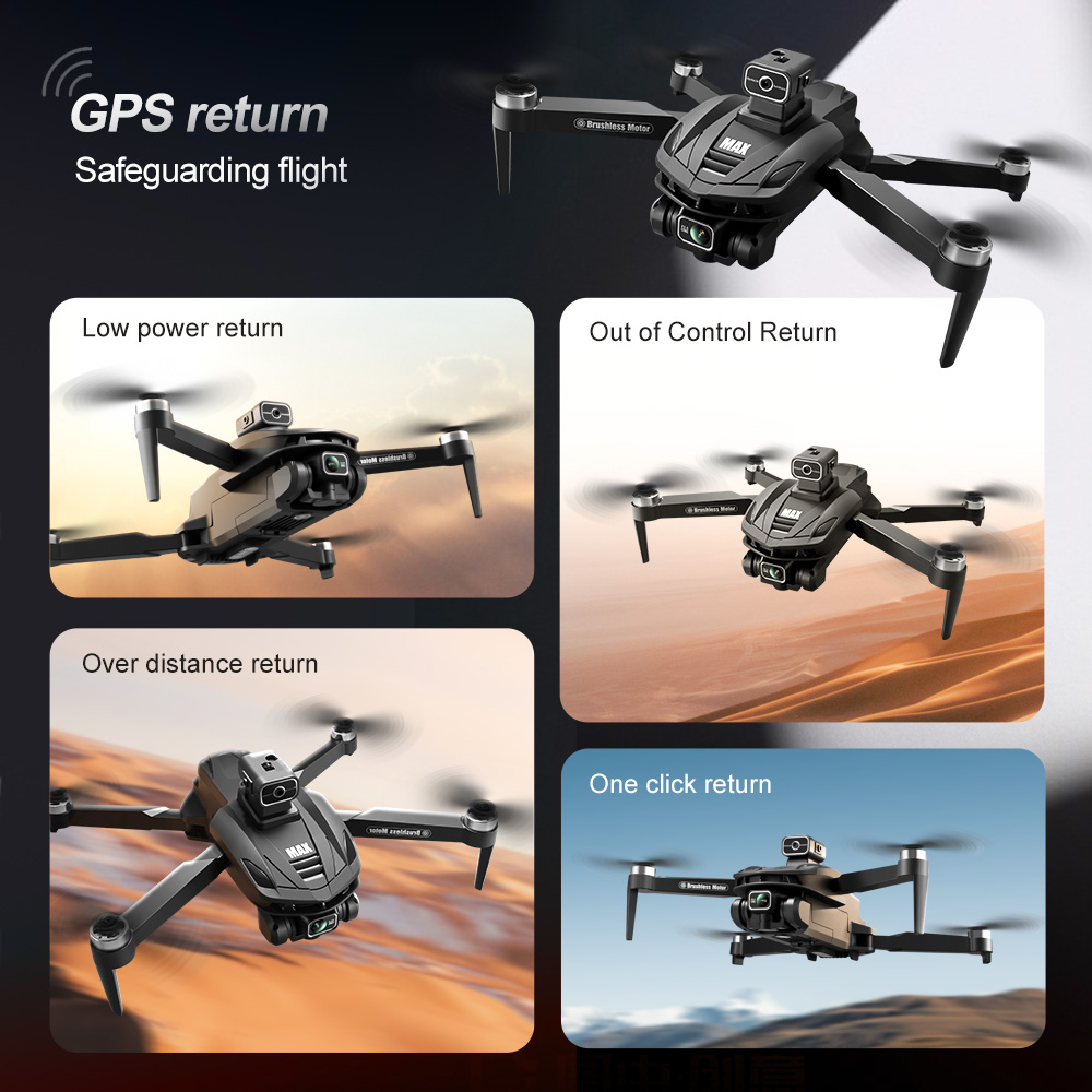 V168 PRO Max GPS Drone 8K Prof - Rc Helicopter Case avis et prix