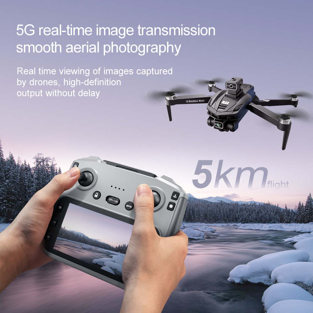 V168 PRO Max GPS Drone 8K Prof - Rc Helicopter Case avis et prix