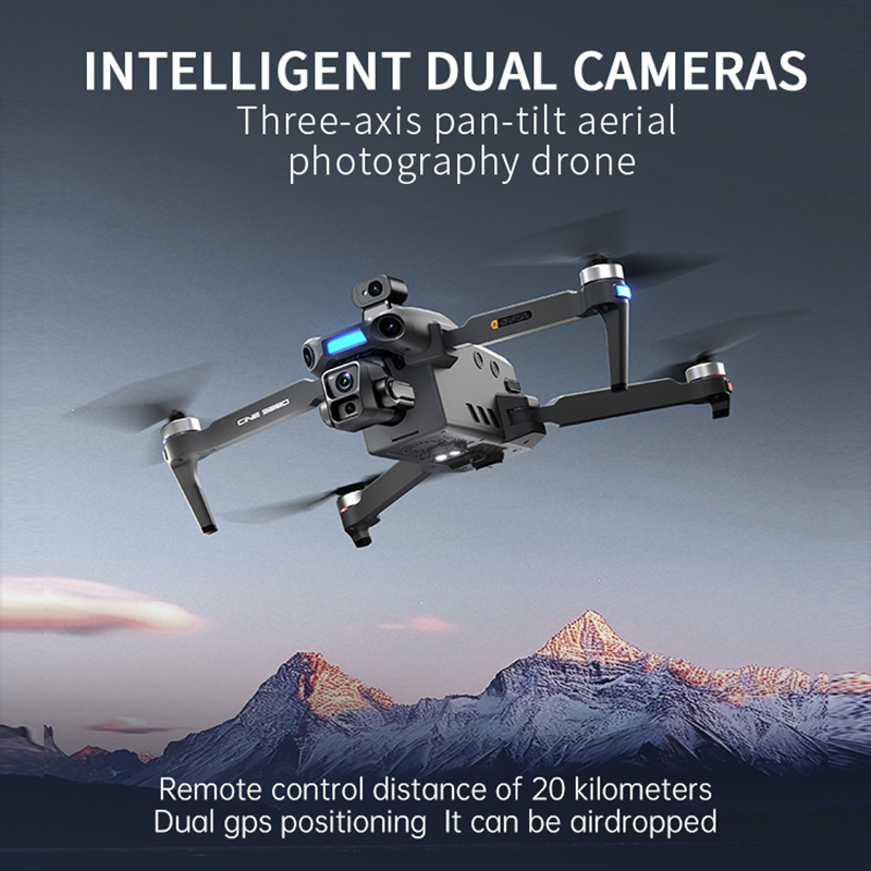 2026 New 8K Dual Camera Drone  - Rc Helicopter Electric avis et prix