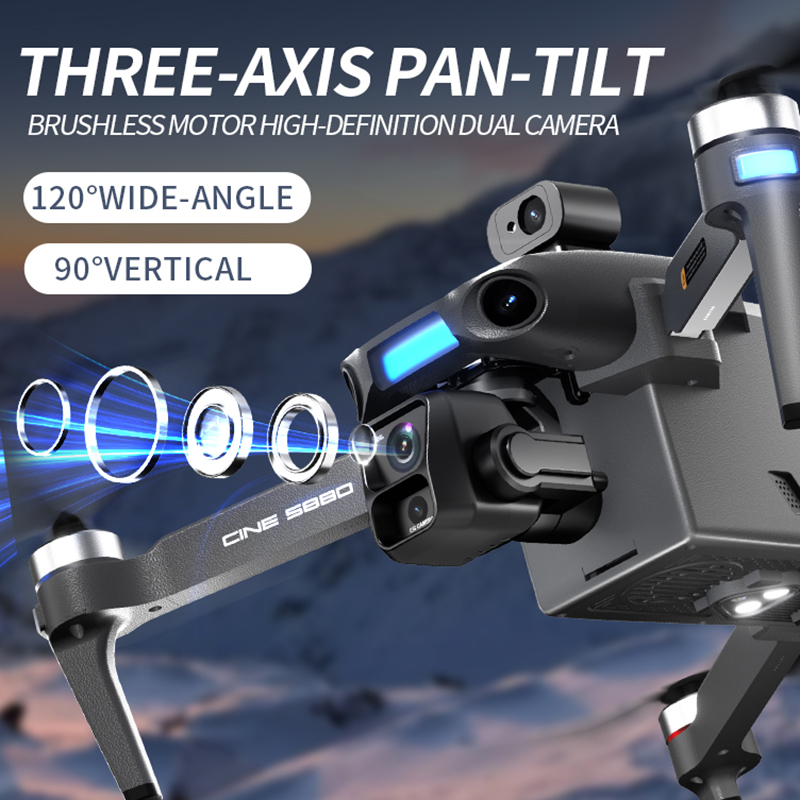 2026 New 8K Dual Camera Drone  - Rc Helicopter Electric avis et prix