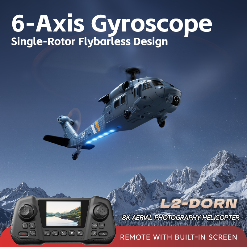 4DRC L2 RC Apache Military Fig - Rc Helicopter Single Rotor avis et prix