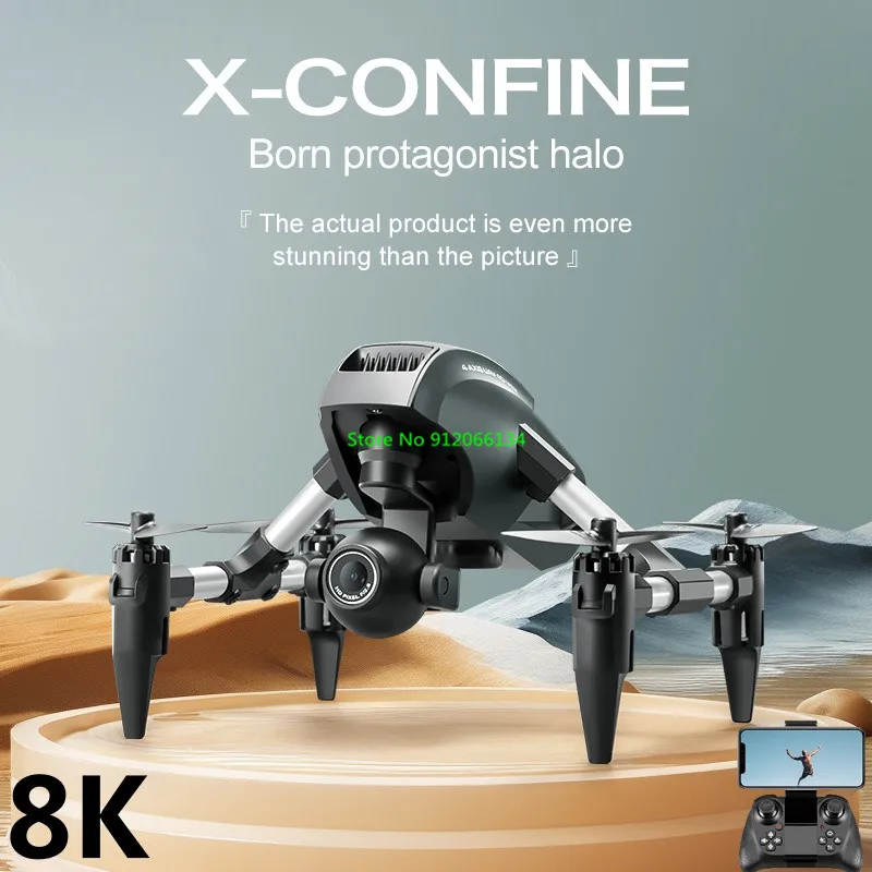 8K HD Dual Camera Optical Flow - Rc Helicopter Electric avis et prix