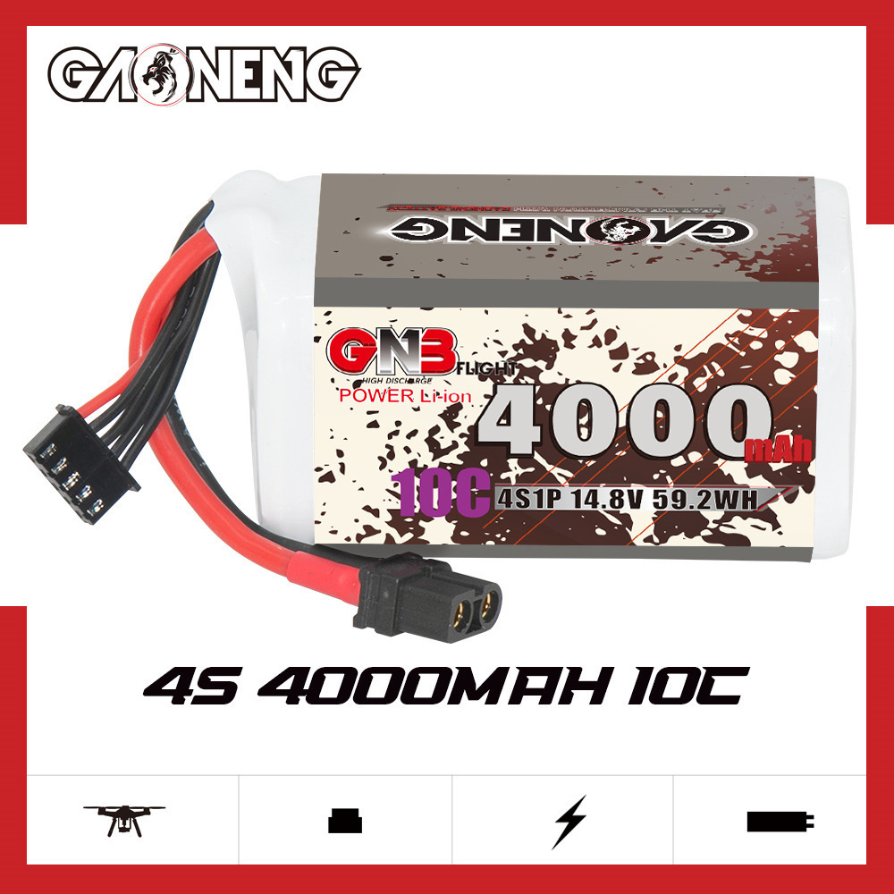 GNB 4000mAh 4S 14.8V 10C 20C W - Rc Helicopter Parts avis et prix