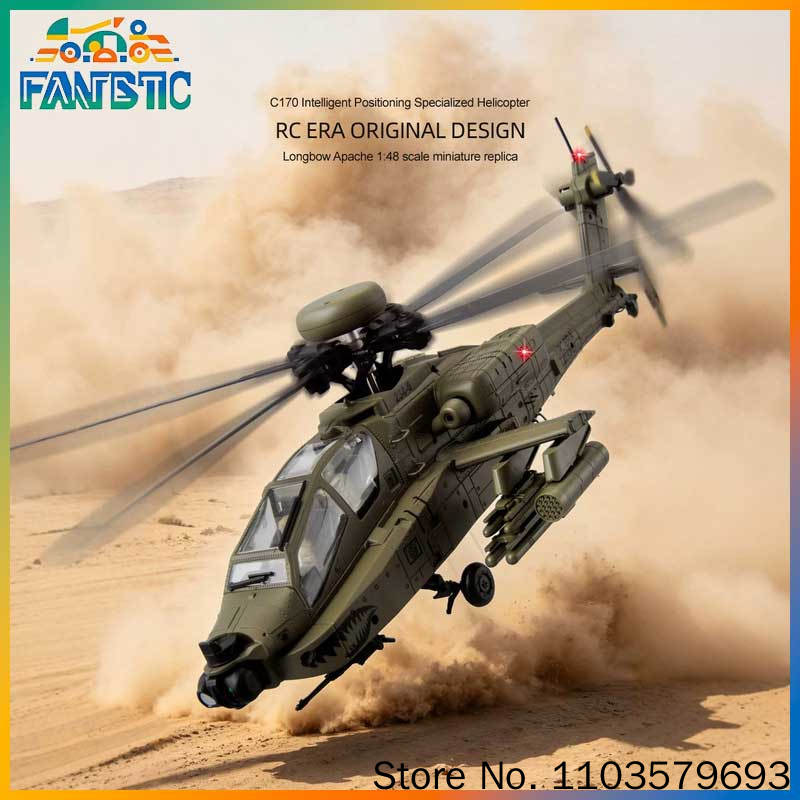 Rc Era Rc Helicopter Ah 64d Ap - Rc Helicopter Single Rotor avis et prix