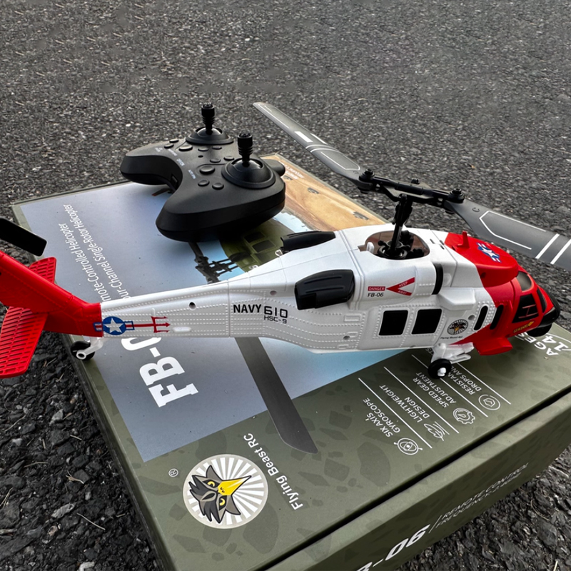 FB-06 Black Hawk Remote Contro - Rc Helicopter Gyro avis et prix