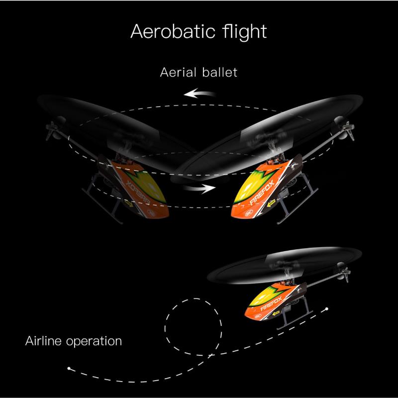 Single-Rotor Flybarless RC Hel - Rc Helicopter Single Rotor avis et prix