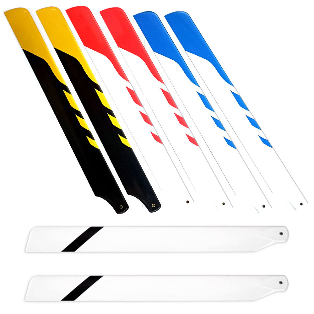 2Pairs 325MM Fiber Glass Main  - Rc Helicopter Nitro avis et prix