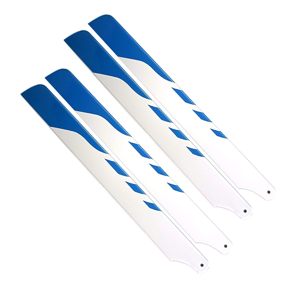 2Pairs 325MM Fiber Glass Main  - Rc Helicopter Nitro avis et prix