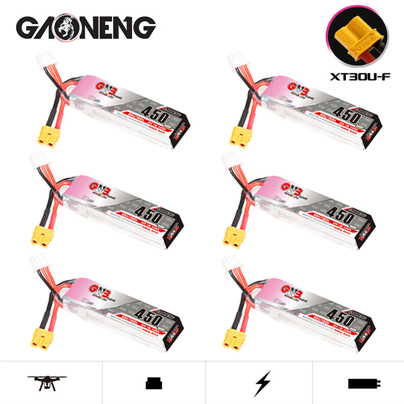 GNB LiPo Battery HV 2S 7.6V 45 - Rc Helicopter Battery avis et prix