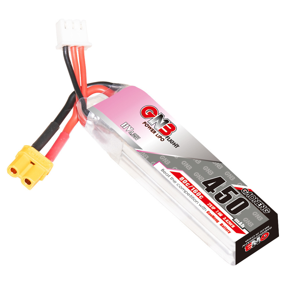 GNB LiPo Battery HV 2S 7.6V 45 - Rc Helicopter Battery avis et prix