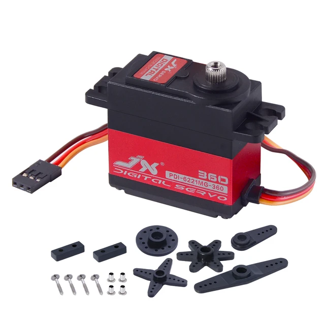 1PCS JX PDI-6221MG Metal Gear  - Rc Helicopter Large avis et prix