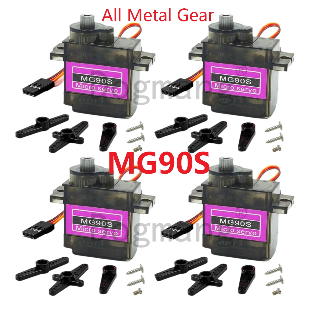 MG90S Servo 1/2/4/10/20/50 Pcs - Rc Helicopter Servo avis et prix
