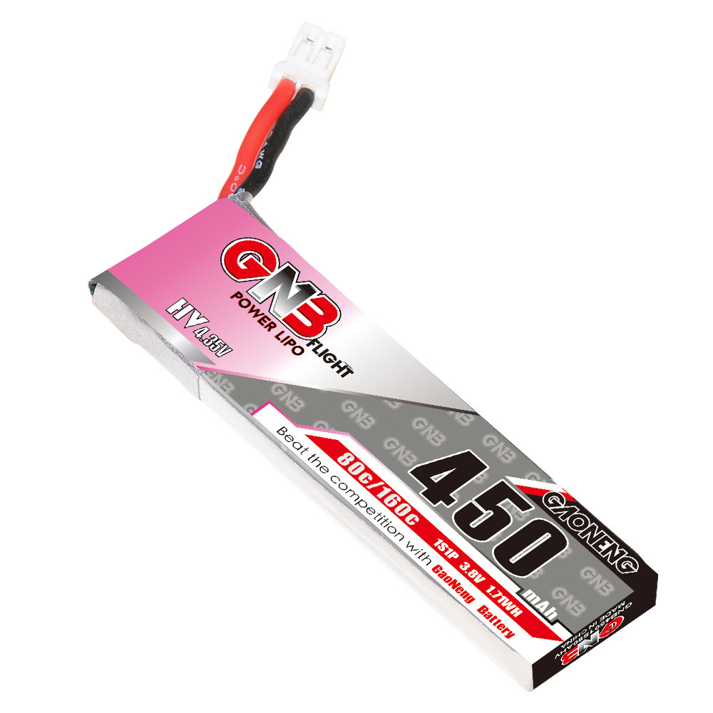 GNB HV 1S 3.8V 450mAh 80C/160C - Rc Helicopter Parts avis et prix