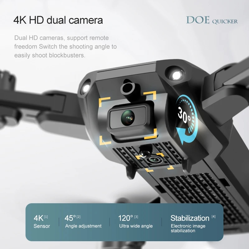 New 4DRC V23 Mini Drone 4K Pro - Rc Helicopter Electric avis et prix