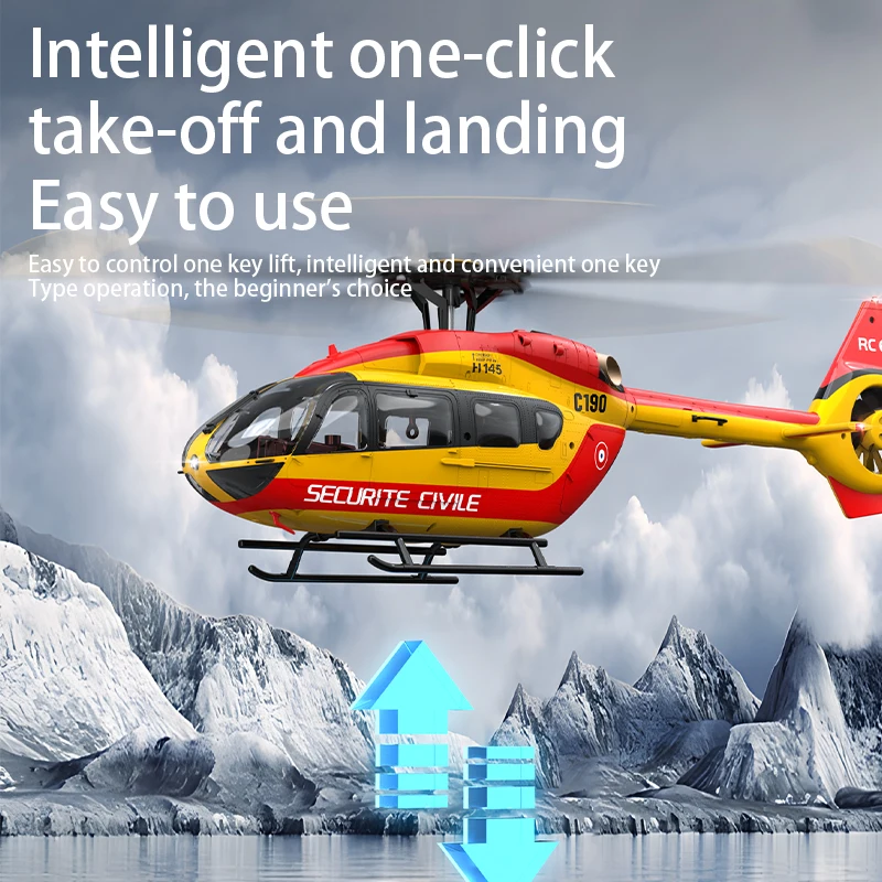 C190 RC Helicopter 2.4G 6-Aixs - Rc Helicopter Gyro avis et prix