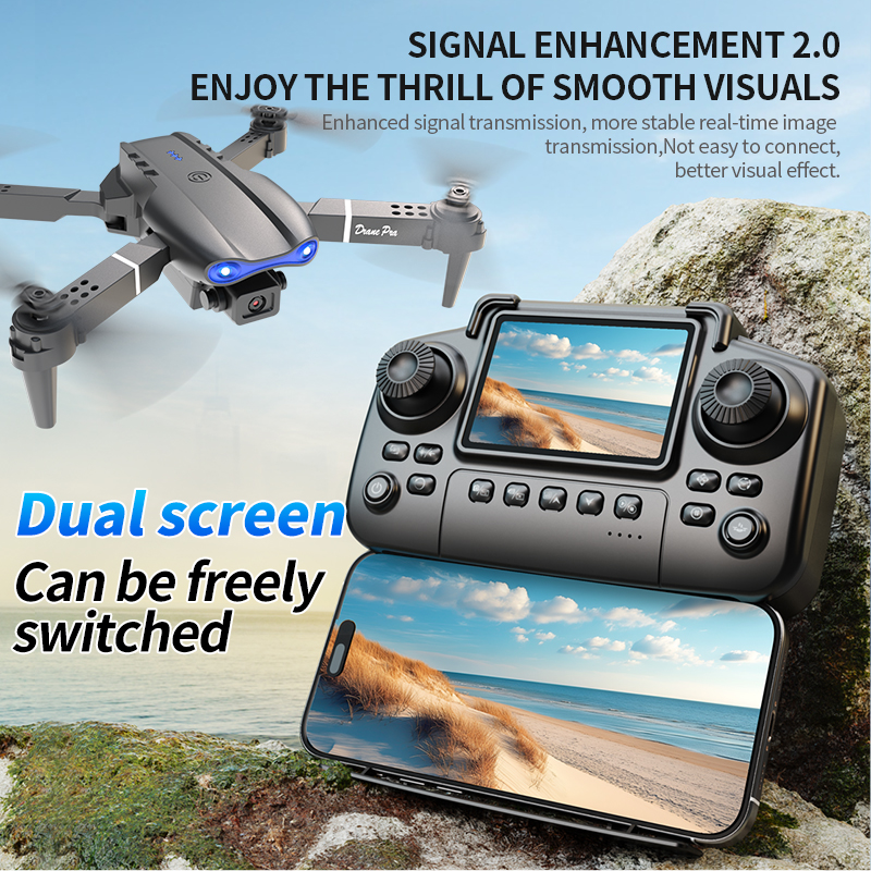 E99 PRO Drone Screen Control A - Rc Helicopter Case avis et prix