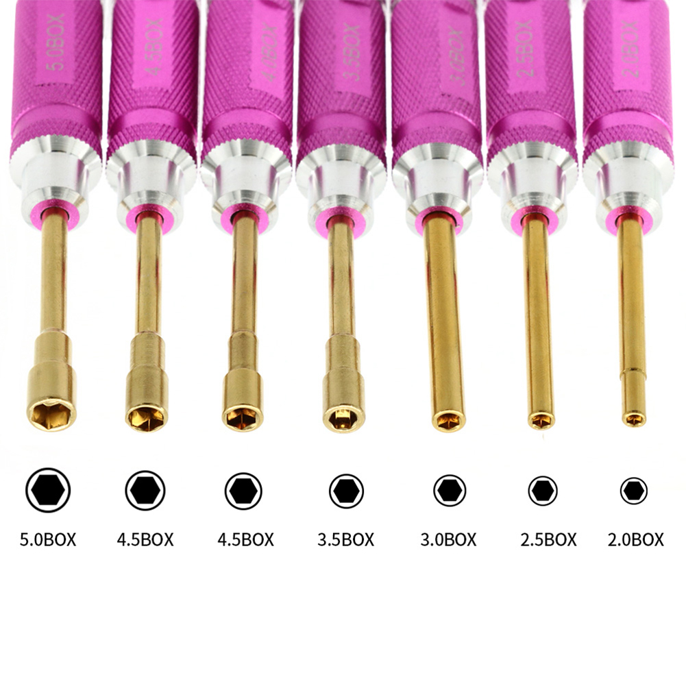 7 Piece 2-5MM Hexagonal Screwd - Rc Helicopter Tool Kit avis et prix
