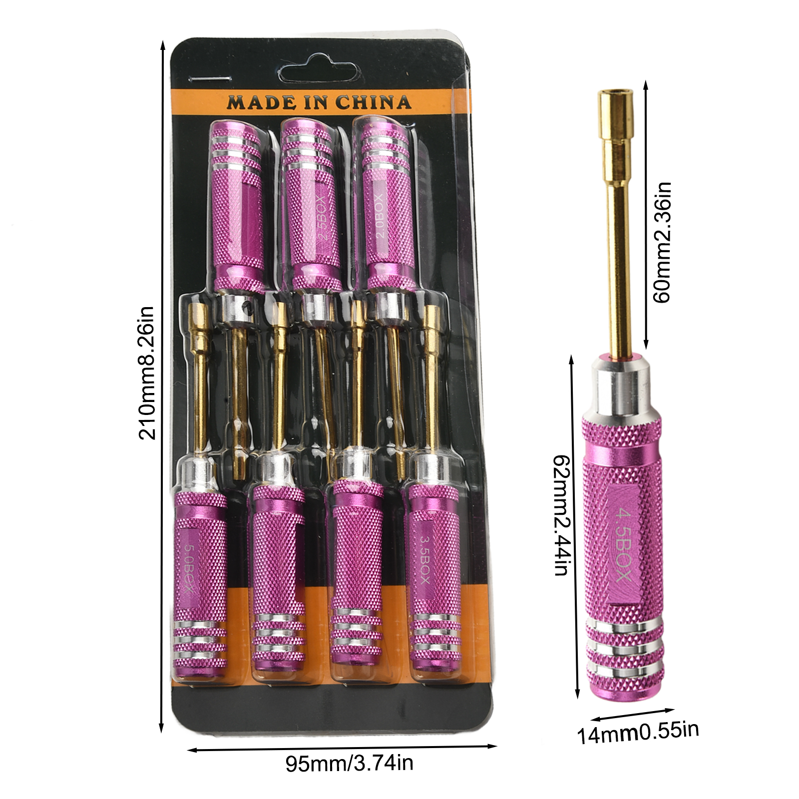 7 Piece 2-5MM Hexagonal Screwd - Rc Helicopter Tool Kit avis et prix
